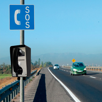 Intercomunicadores para Autopistas